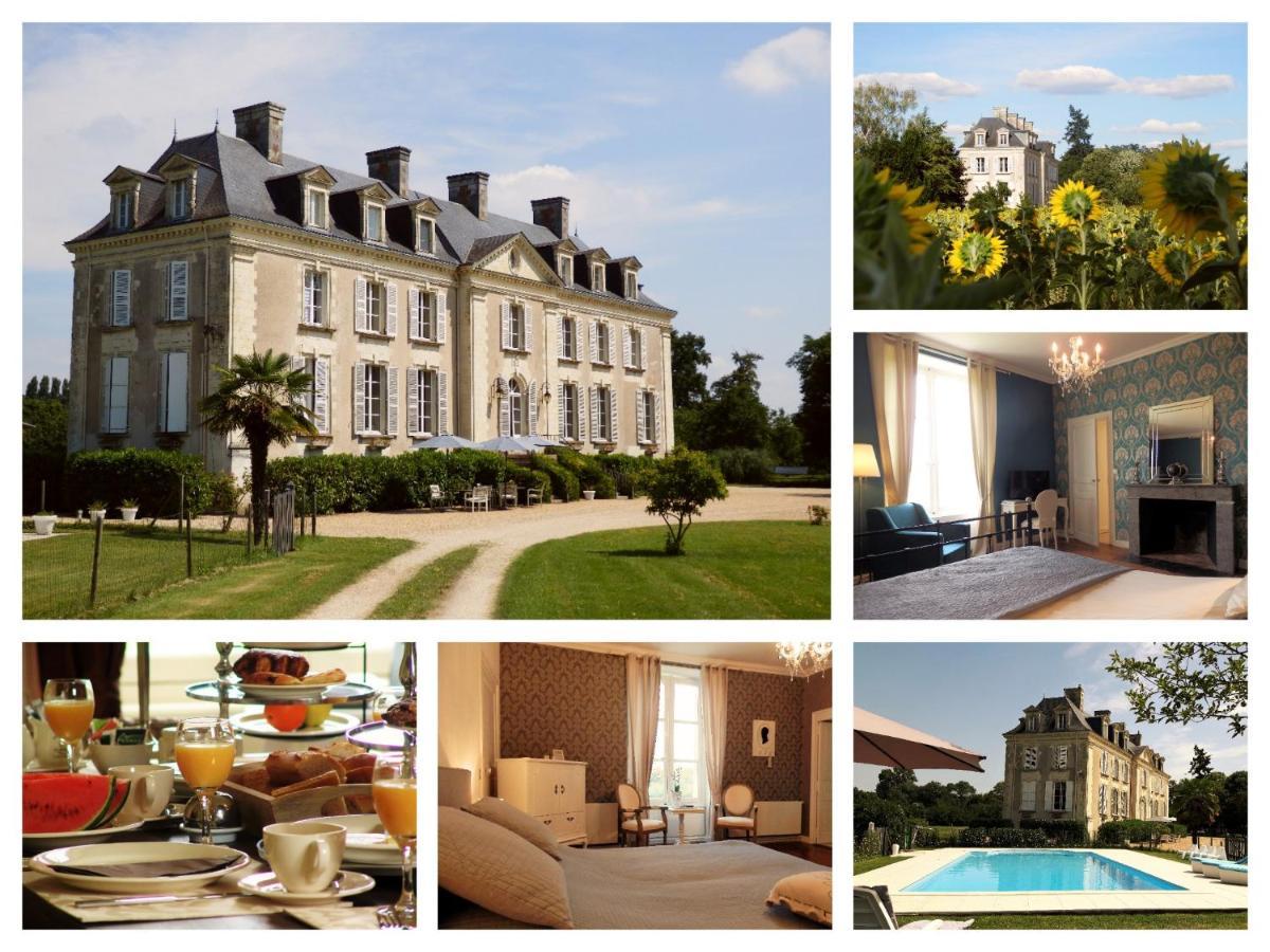 Chateau La Mothaye - Self Catering Apartments With Pool In The Loire Valley Les Bois-d'Anjou ภายนอก รูปภาพ